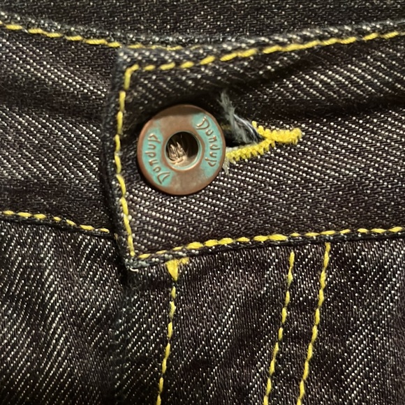 Dondup Milano dark denim jeans ‘Dandy’ cotton/Kashmir- 28 - Picture 4 of 7